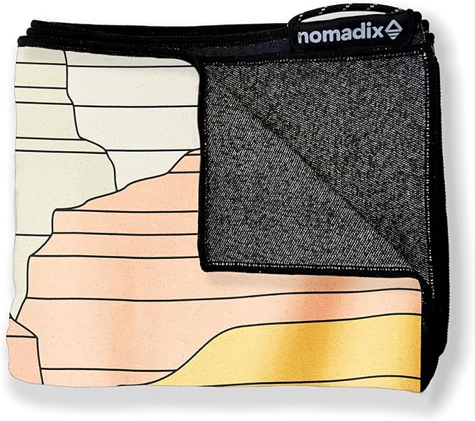 Nomadix Original Towel - Perfect for Beach, Pool, Travel, Camping, Yoga - Made with Recycled Materials - Super Absorbent - Sand Resistant-StrideForce Fitness