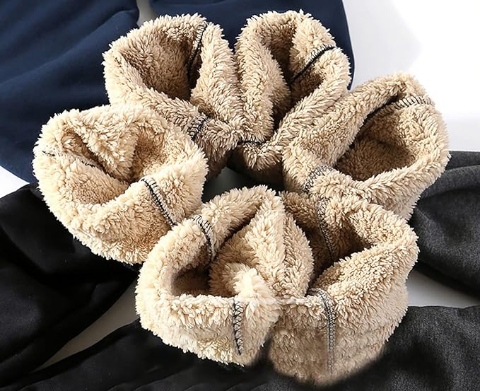 Yameekamulga Men's Winter Fleece Pants Sherpa Lined Sweatpants Active Athletic Running Jogger Track Causal Pants-StrideForce Fitness