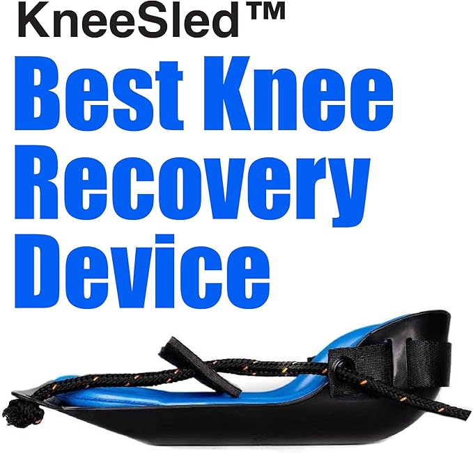 KneeSled™ Best choice after knee replacement surgery increases range of motion, stretches knees, improving mobility and flexibility leg exercise great for working out knee pain-StrideForce Fitness