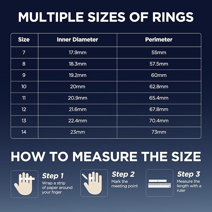 Fitness Tracker, Smart Ring for Women Men, Fitness Ring with Sleep Tracker, 24/7 Heart Rate Monitor, Health Activity Trackers,Step Counter,Calorie Pedometer,No Subscription,for iOS Android(Black,#11)-StrideForce Fitness