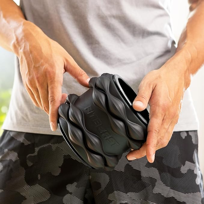 FitBeast Back Roller, Back Wheel Foam Roller - Targeted Muscle Roller for Deep Tissue Massage, Back Stretcher-StrideForce Fitness