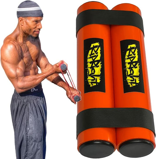 RipStick, Workout Equipment for Joint Rehab, Shoulder and Resistance Training, Muscle Building and Core Workout Equipment with 6 Adjustable Resistance Bands-StrideForce Fitness