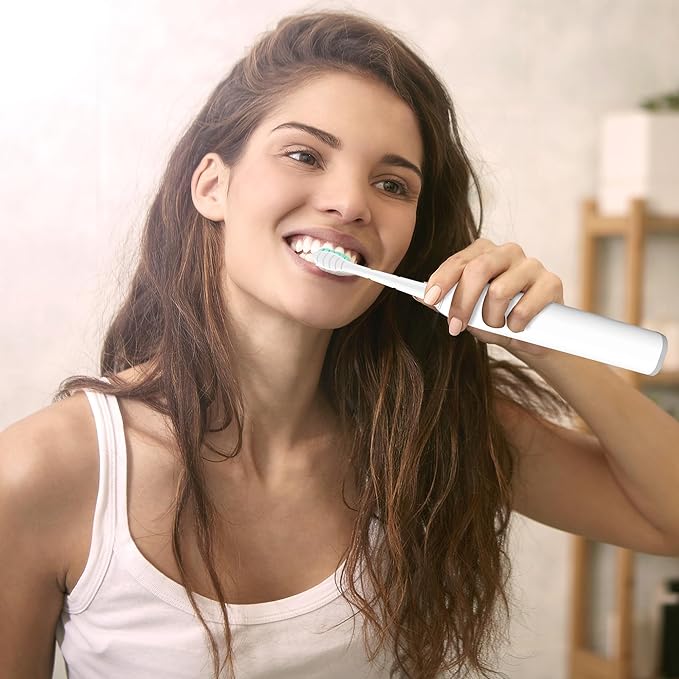 Toothbrush Heads for Philips Sonicare Replacement Heads, C2 Brush Head Compatible with Phillips Sonicare Click-on 4100 5100 6100 Electric Toothbrush, 10 Pack