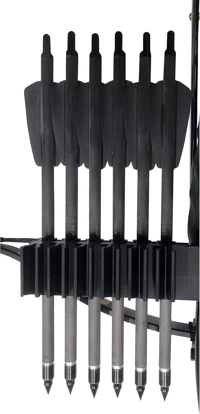 Southland Archery Supply Pistol Crossbow Quiver 3D Printed for 12 Bolts Holder Weaver Mounting Kit-StrideForce Fitness