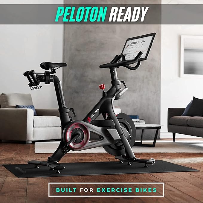 Powr Labs Sweat Proof Exercise Bike Mat