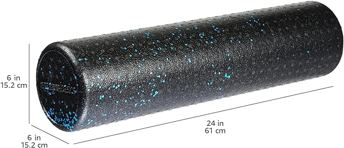 Amazon Basics High-Density Round Foam Roller for Exercise