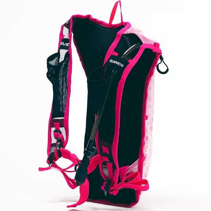 RAVERUNNER® Rave Hydropack - 2L Water Backpack for Raves, Festivals, Hiking, Running - Festival Hydration Pack for Hydration Backpack Rave-StrideForce Fitness