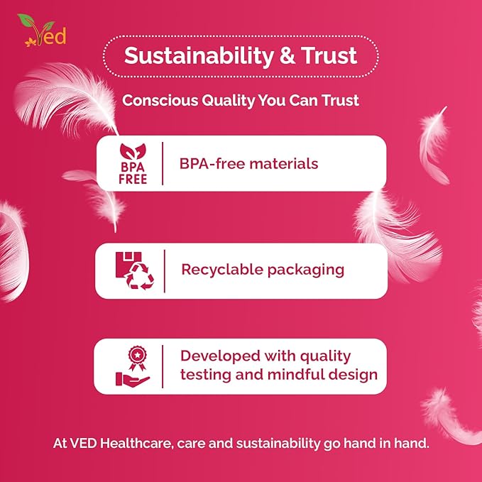 Ved ProCura Ultra Soft Toothbrush – Gentle Manual Toothbrush for Adults with 5,460 Super Soft Bristles for Sensitive Teeth and Gums, (Red+White+Dark Blue)