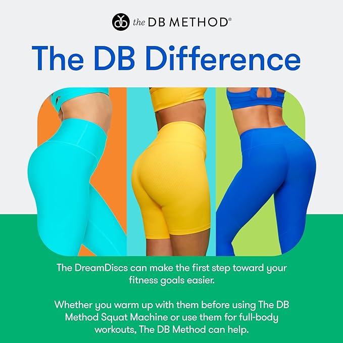 THE DB METHOD DreamDiscs Core Sliders for Work Out 2