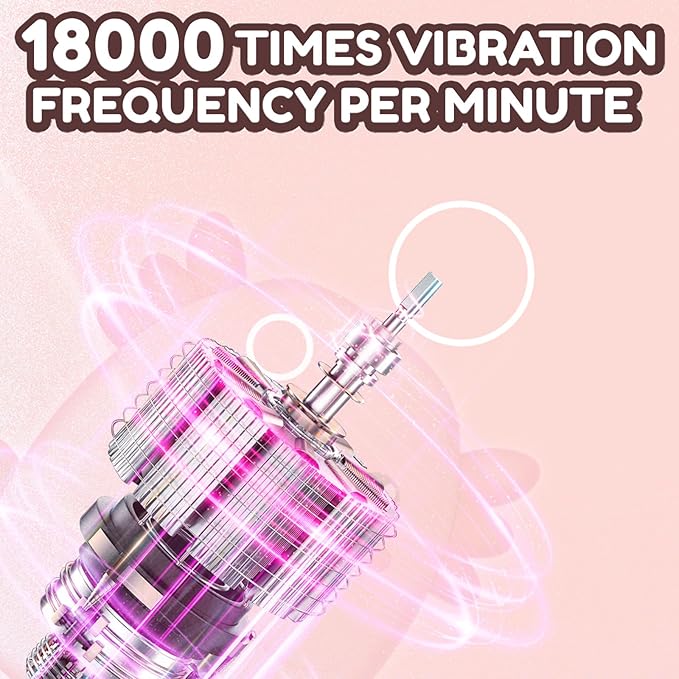 Kids Electric U Shaped Toothbrush - Axolotl Kids Sonic Toothbrush with 6 Brush Head Automatic Rechargeable 6 Cleaning Modes Full Mouth Cleaning-Pink