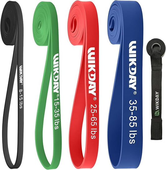 Resistance Bands for Working Out, Exercise Bands, Workout Bands, Pull Up Assistance Bands for Body Stretching Training Physical Therapy Muscle Training for Men & Women-StrideForce Fitness