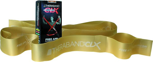 THERABAND CLX Resistance Band with Loops-StrideForce Fitness