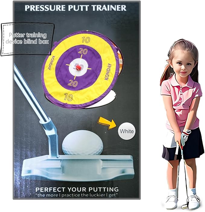 Master The Perfect Putting Stroke with Putting Trainer - Take Your Golf Technique to New Heights, Putting Trainer Blind Box - Exclusive for Clubs-StrideForce Fitness