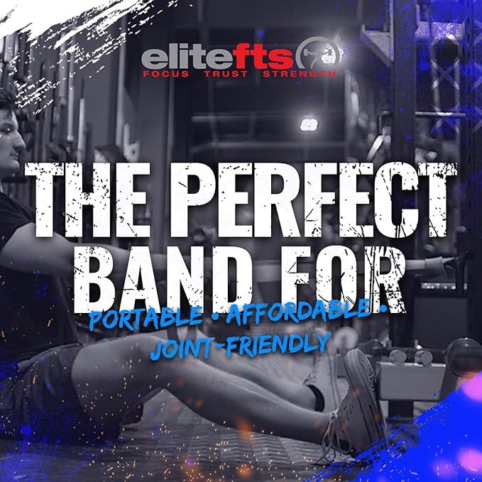 EliteFTS Pro Resistance Band - Boost Core Stability and Flexibility with This Portable, Joint-Friendly Tool-StrideForce Fitness