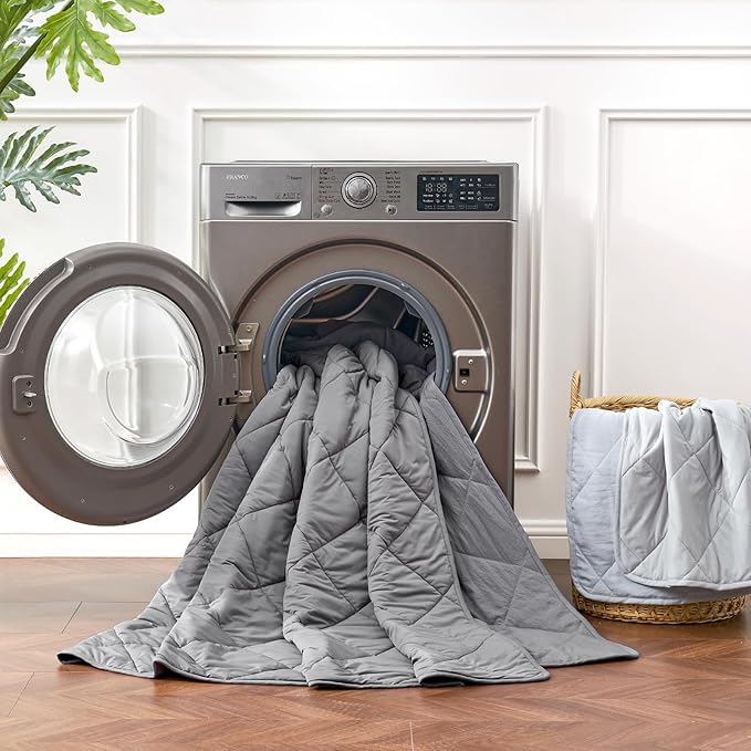 Cozy Bliss Cooling Blanket for Hot Sleepers, Q-Max 0.4 Cooling Comfort for Girls Boys, Cold Blankets for Night Sweats Sleeping, Ultra-Cool Lightweight Breathable Summer Blanket for Travel-StrideForce Fitness