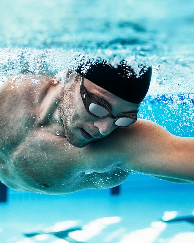 OMID Swim Goggles, P3 Anti-Fog Swimming Goggles for Men Women Anti-UV Goggles-StrideForce Fitness