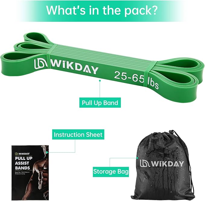 Resistance Bands for Working Out, Exercise Bands, Workout Bands, Pull Up Assistance Bands for Body Stretching Training Physical Therapy Muscle Training for Men & Women-StrideForce Fitness