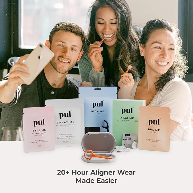 PUL Dental Floss Picks – Mint Teeth Flossers for Deep Cleaning, Removing Food Particles & Plaque – Shred-Resistant Nylon Floss, Plant-Based Handle, Fluoride Free – for Adults & Kids (200 Count)