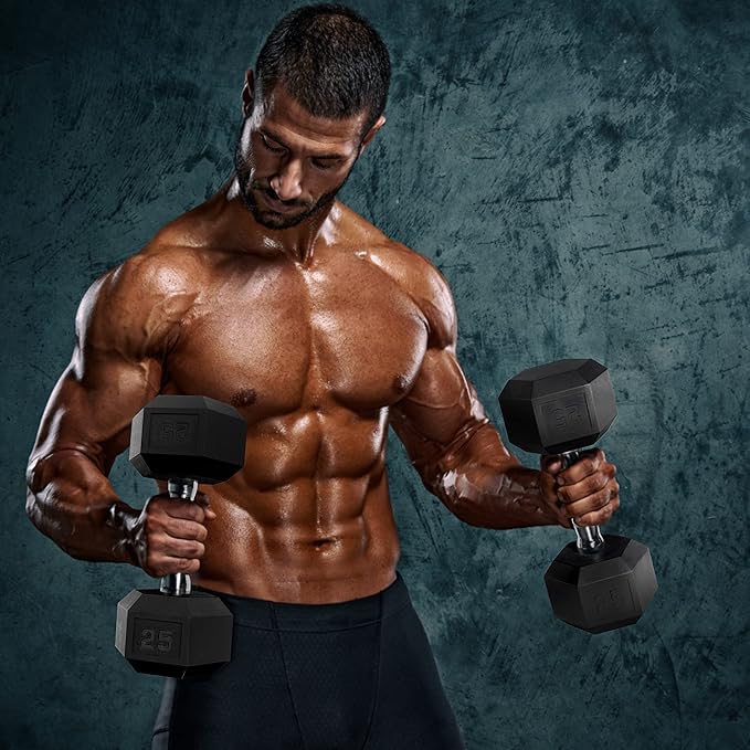 WF Athletic Supply 200Lb Dumbbell Set, 10-30Lb Dumbbell Set with Two-Tier Storage Rack for Muscle Toning, Strength Building & Weight Loss - Multiple Choices Available-StrideForce Fitness