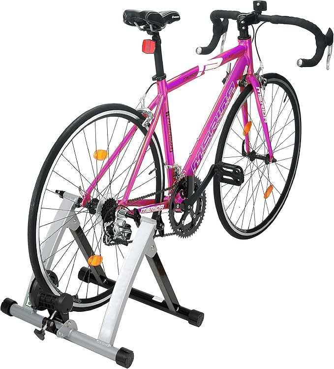 Bike Trainer – Convert Mountain, Road, or Beach Bicycles into a Stationary Exercise Bike for Indoor Riding All Year Round by Rad Cycle