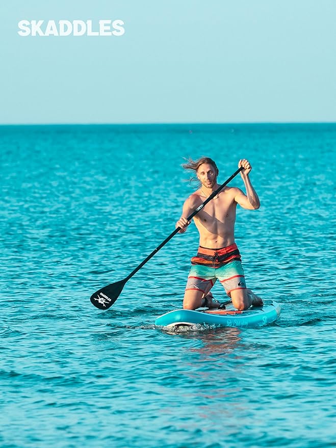 10’6’’ Portable Inflatable Stand Up Paddle Board (SUP) for Adults and Youth with Non-Slip Deck – Complete Accessories Kit, Perfect for Fishing, Yoga, Fitness & Family Fun-StrideForce Fitness