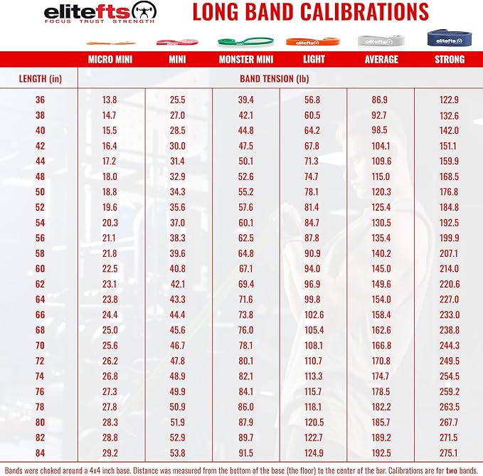 EliteFTS Pro Resistance Band - Boost Core Stability and Flexibility with This Portable, Joint-Friendly Tool-StrideForce Fitness