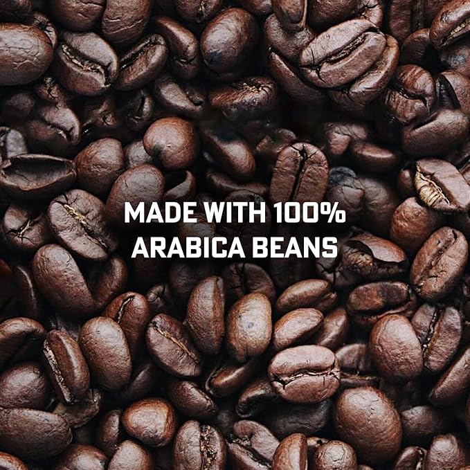 Eight O'Clock Coffee 50% Decaf Ground Coffee, Medium Roast, 12 Ounce (Pack of 6) - Half-Caf Coffee, Kosher Certified-StrideForce Fitness