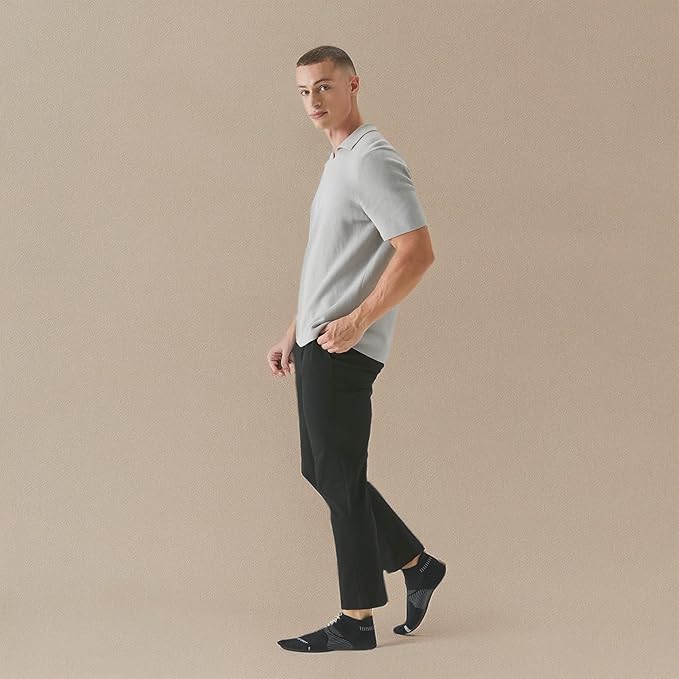 MONFOOT Men's/Women's 3-10 Pairs Silky Dry Athletic Cushion Ankle Socks, Multipack-StrideForce Fitness