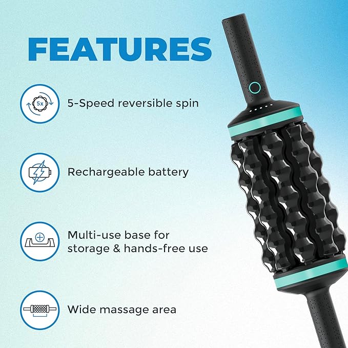 Chirp RPM Rolling Percussive Massager 5-Speed Reversible