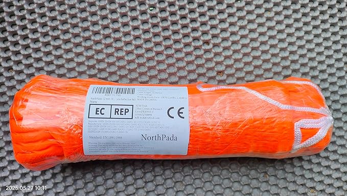 1/4 in (6mm) x 100 Ft (30Meter) Marine Floating Rope for Boating, Fishing, Rafting, Camping, Hiking, Hunting, Anchor, Mooring, Dock Lines, Kayak, Canoe, Rescuing Reflective Orange-StrideForce Fitness