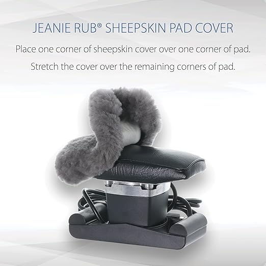 Core Products Sheepskin Pad Cover for Jeanie Rub Massager-StrideForce Fitness