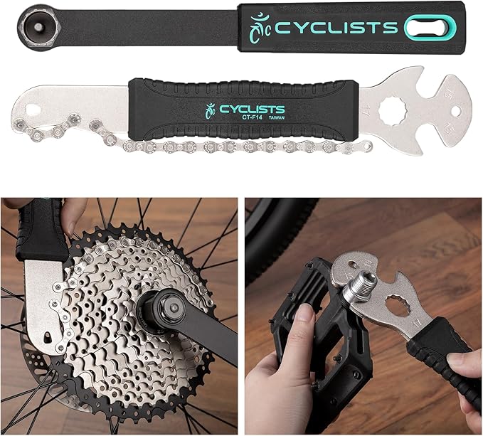 Bike Tool Kit with Storage Case - 35 PCS Bicycle Repair Tool Set Portable - Bike Maintenance Tools for Road Bikes and Mountain Bikes-StrideForce Fitness