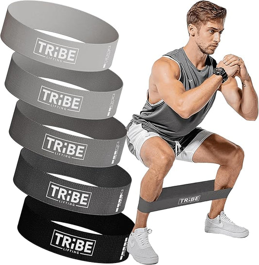 Fabric Resistance Bands for Working Out - Booty Bands for Women and Men - Exercise Bands Resistance Bands Set - Workout Bands Resistance Bands for Legs - Fitness Bands-StrideForce Fitness