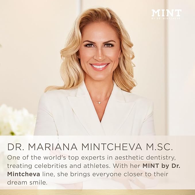 Mint Bright Smile Essential Set – Whitening Polishing Paste & Mouthwash – MPT1 Ultra Polish Technology with Perlite – Hydrogen Peroxide for Radiant Teeth – Vegan, Alcohol-Free, Microplastic-Free