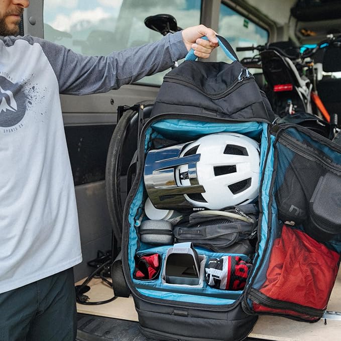 Wildhorn Big Mesa 90L MTB Gear Bag - Lightweight & Waterproof Duffel, Mountain Bike Duffle Bag, Ideal for Gym, Travel, Biking, Motorcycle, and Sports-StrideForce Fitness