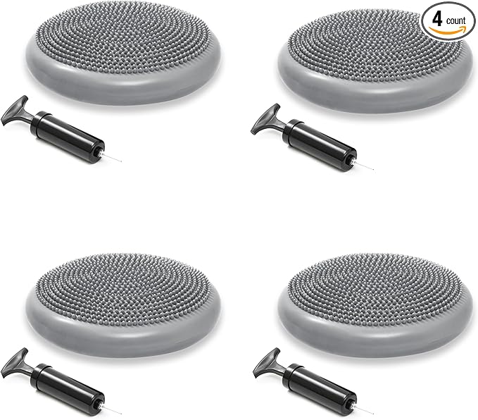 Trademark Innovations PVC Fitness and Balance Discs