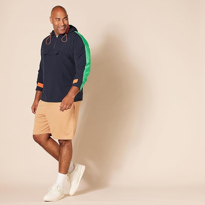 Amazon Essentials Men's Performance Tech Loose-Fit Shorts (Available in Big & Tall), Pack of 2-StrideForce Fitness