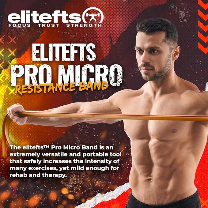 EliteFTS Pro Resistance Band - Boost Core Stability and Flexibility with This Portable, Joint-Friendly Tool-StrideForce Fitness