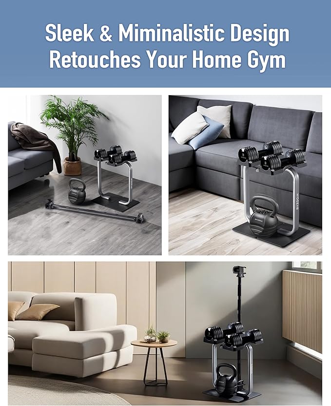 Adjustable Dumbbell – 12.5/25lb Single Unit OR Set of 2 – 5-in-1 Adjustable Weight for Home Gym, Strength Training & Fitness Workouts, White OR Black-StrideForce Fitness