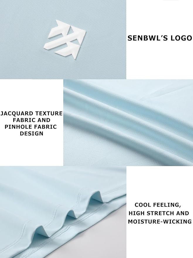 Mens Seamless Workout T-Shirts Lightweight Moisture Wicking Running Hiking Camping Tennis Pickleball Shirts for Men-StrideForce Fitness