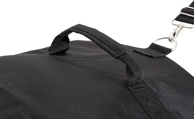 Heavy Duty Cargo Duffel Large Sport Gear Drum Set Equipment Hardware Travel Bag Rooftop Rack Bag (30" x 15" x 15", Black)