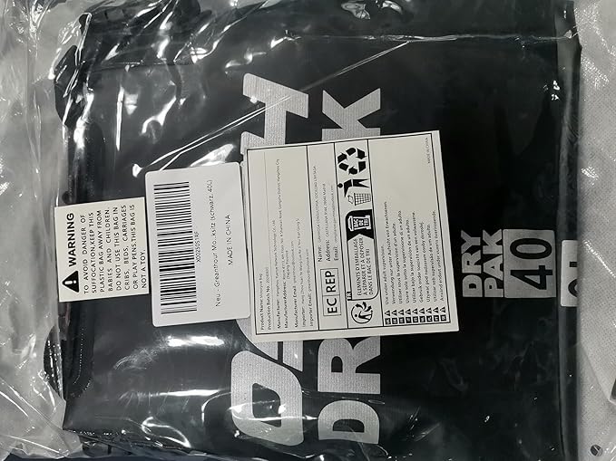 Waterproof Duffel& Luggage Bag - Motorcycle Dry Bag Tail Saddle Bags with Roll Top Closure,Large Storage Space,for Camping, Kayaking, Fishing & Traveling(Black, 40L)-StrideForce Fitness