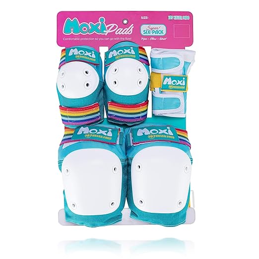 187 Killer Pads Six Pack Pad Set, Elbow Pads, Knee Pads, and Wrist Guards - Ideal for Skateboarding, Roller Skating, and Inline Skating-StrideForce Fitness