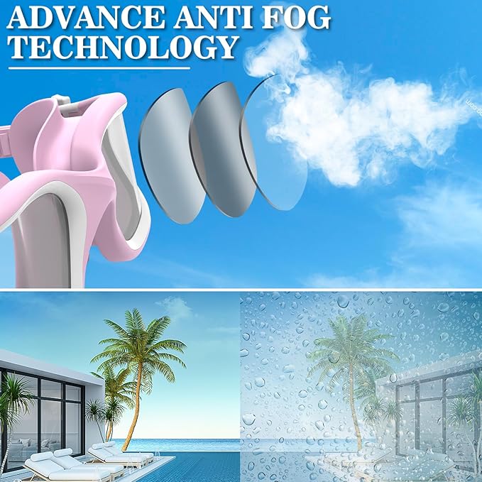 WIN.MAX Polarized Swimming Goggles Swim Pool Goggles Anti Fog Anti UV No Leakage Clear Vision for Men Women Adults Teenagers-StrideForce Fitness