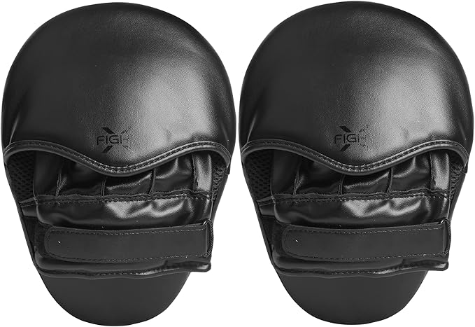 Punching Mitts for Boxing Leather Curved Punch Mitts Men & Women MMA Training Equipment Muay Thai Sparring Training Mitts MMA Hitting Pads Available Multiple Colors-StrideForce Fitness