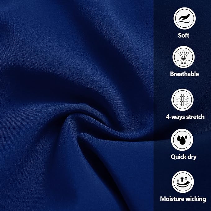 Men's Gym Shorts Sports Quick Dry Workout Running or Casual Training Short with Zipper Pockets-StrideForce Fitness