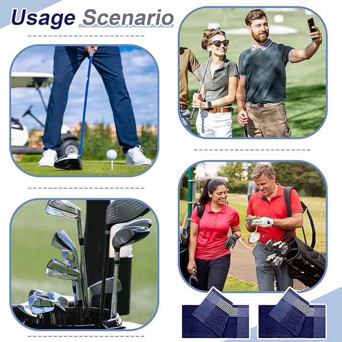 Mixweer Caddy Golf Towel 22" x 42" Large Caddy Towel Camping Sport Towels Cotton Soft Towels for Man Golf Lovers-StrideForce Fitness