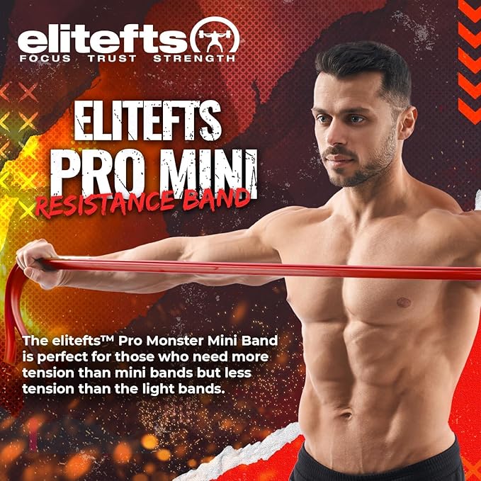 EliteFTS Pro Resistance Band - Boost Core Stability and Flexibility with This Portable, Joint-Friendly Tool-StrideForce Fitness