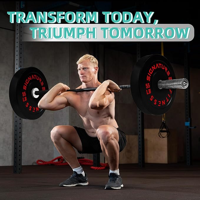 Olympic Bumper Plates Set, 2" Weight Plates for Strength Training & Weightlifting, Paris or Set or Set with Barbell, Multiple Options-StrideForce Fitness