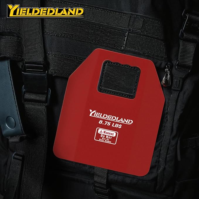 Curved Weight Vest Plates, 5.75/8.75lbs Pairs, Weighted Vest Men Woman, Strength and Endurance Training, Fitness Workouts, Running, Walking-StrideForce Fitness